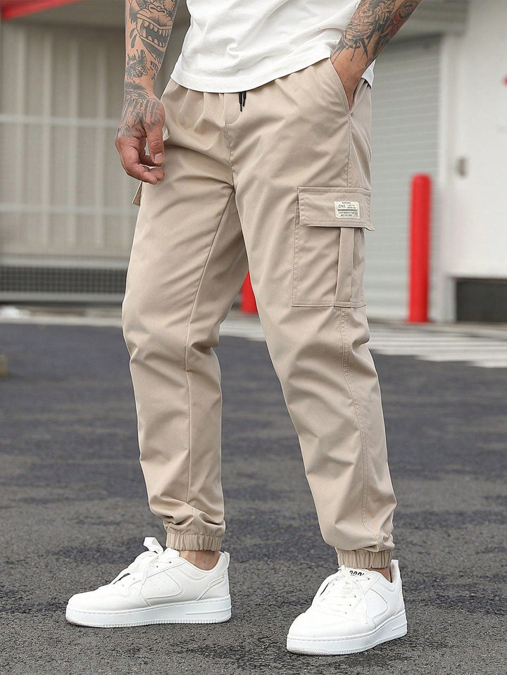 Xavier - Japanese Style Tapered Cargo Trousers