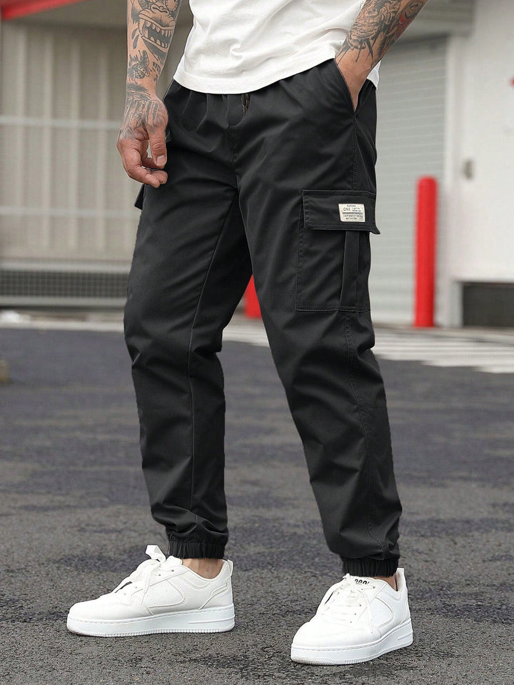 Xavier - Japanese Style Tapered Cargo Trousers