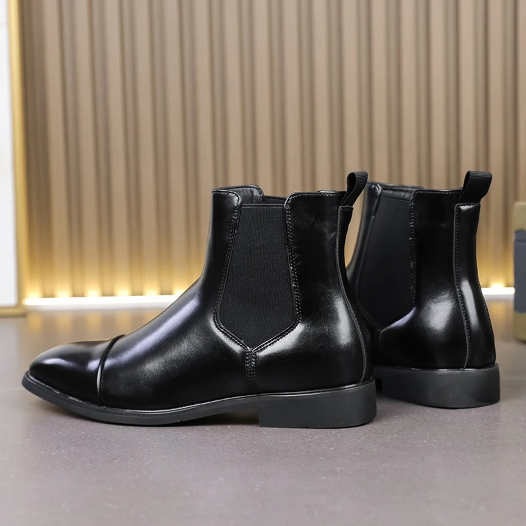 Annibale Carracci™ | Genuine Leather Chelsea Boots