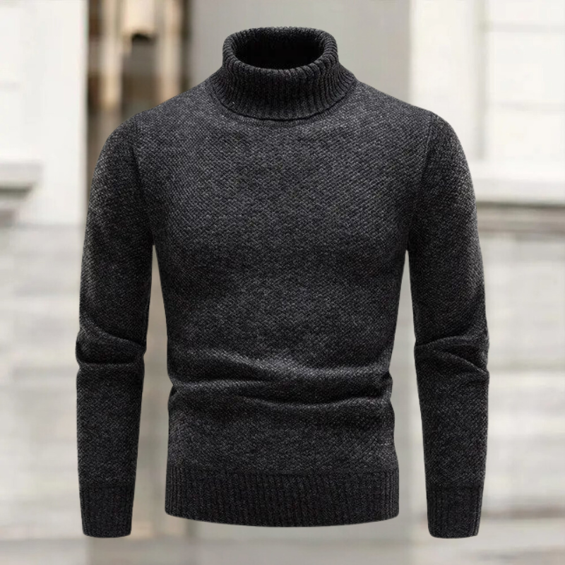 Xander™ | Luxe Turtleneck Knit Sweater