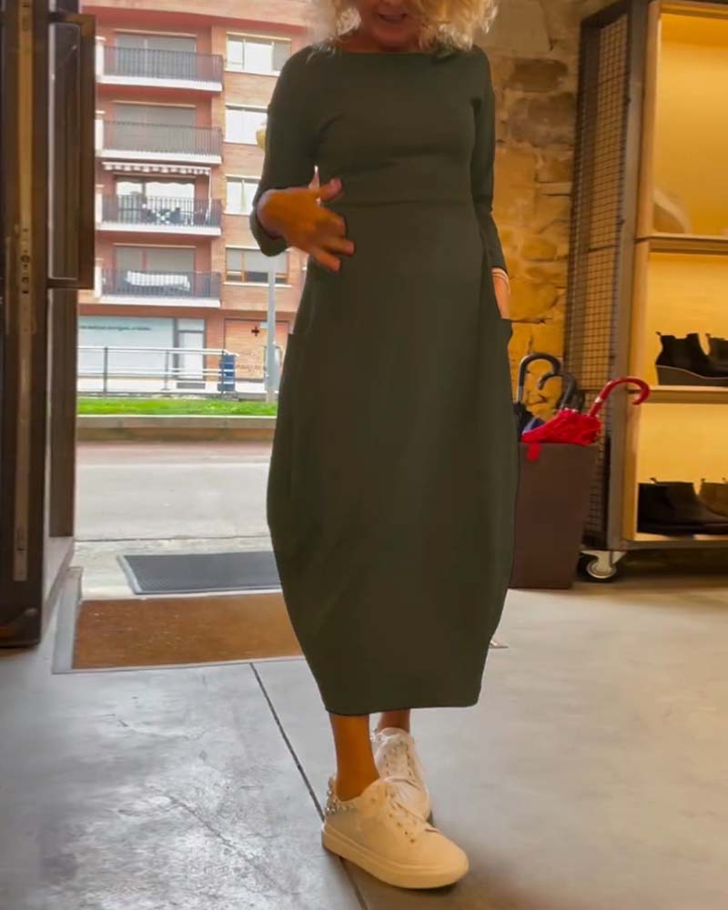 Alma™ Long Sweatshirt Dress