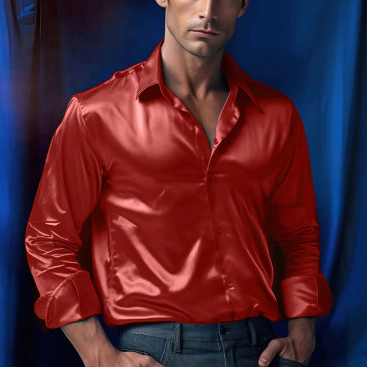 Roomer™ | Luxurious Satin Shirt