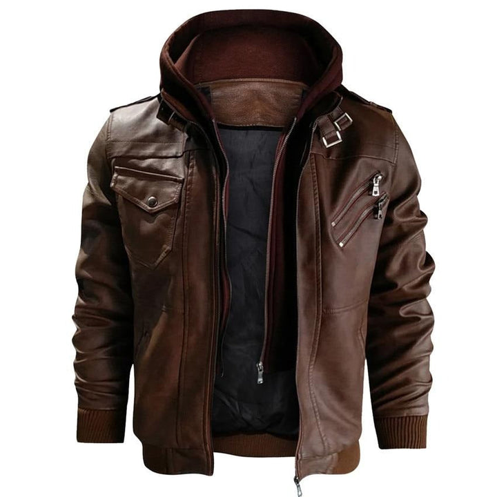 Synthetic Leather Jacket