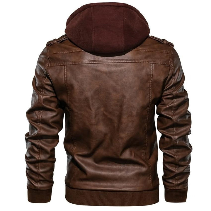 Synthetic Leather Jacket