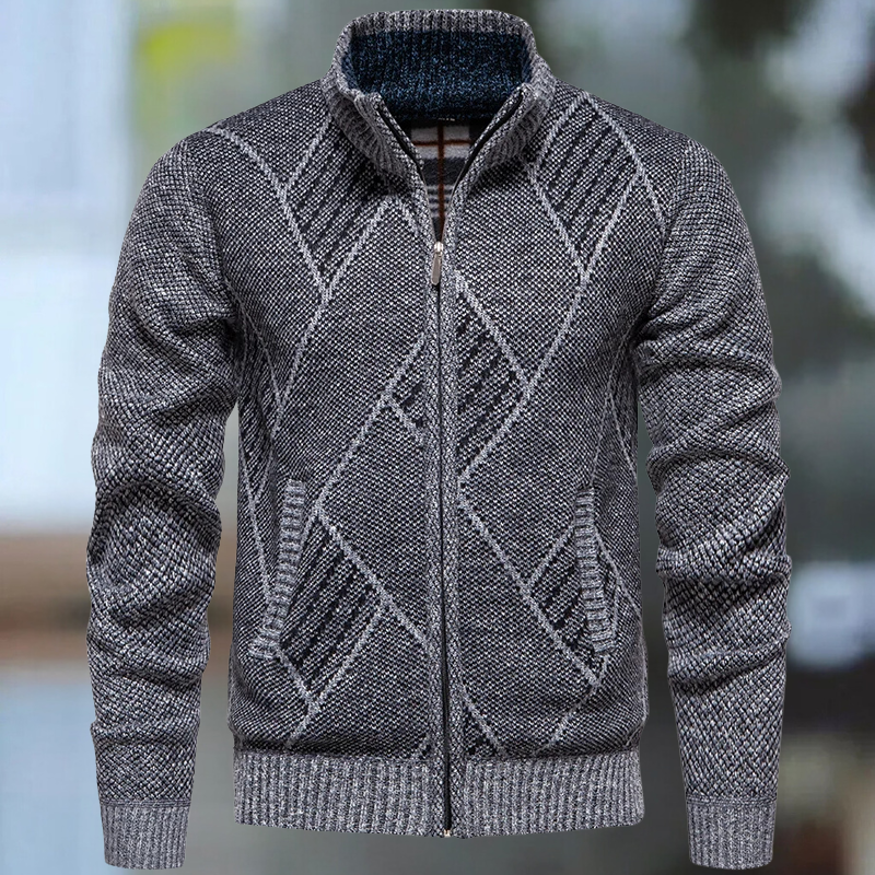 Randolf™ | Warm Full-Zip Sweater