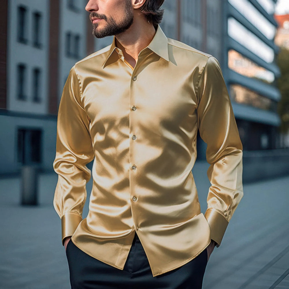 Roomer™ | Luxurious Satin Shirt