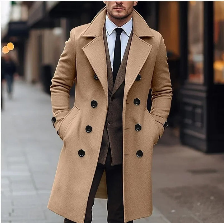 Wilmer™ | Double-Breasted Buttoned Coat