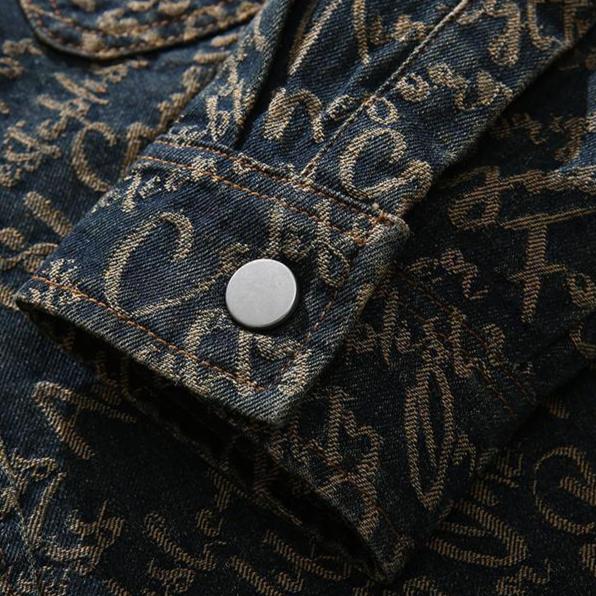 Walter - Denim Scripture Jacket