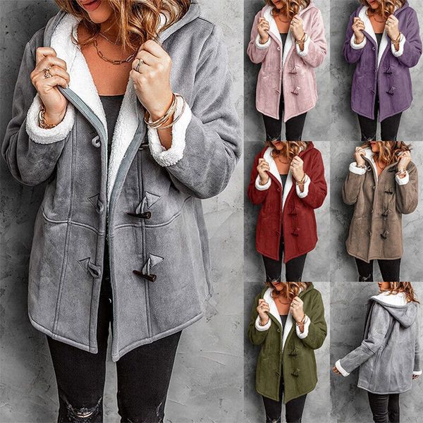 Warm and Stylish Hooded Coat