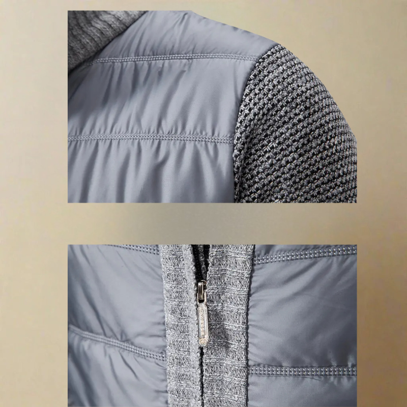 Gideon™ | Warm Stand Collar Zip-Up Jacket