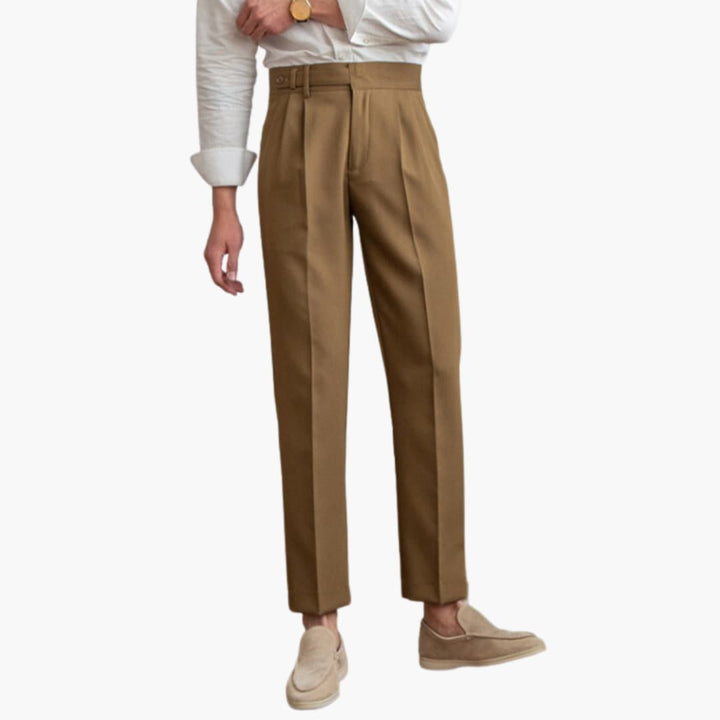 Oliver | Pleated Trousers