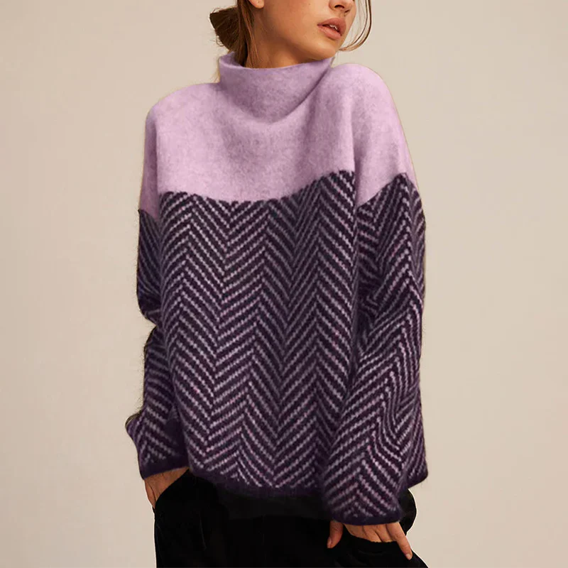 Agathe™ – Classic Roll-Neck Jumper