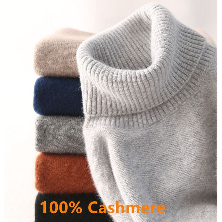 Emil™ | High Collar Cashmere Sweater