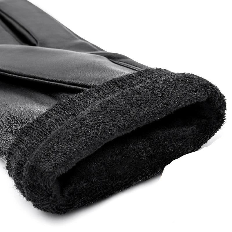 Finn™ | Luxurious Faux Leather Gloves