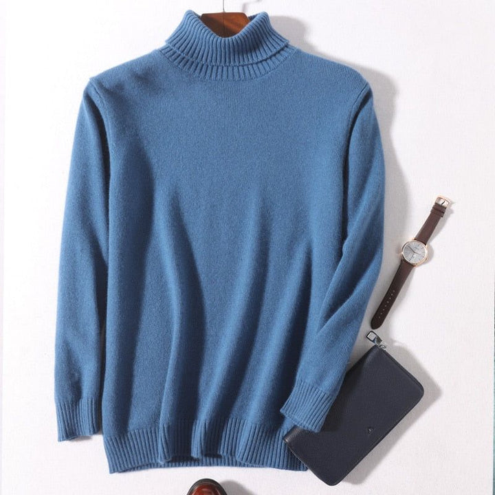 Emil™ | High Collar Cashmere Sweater