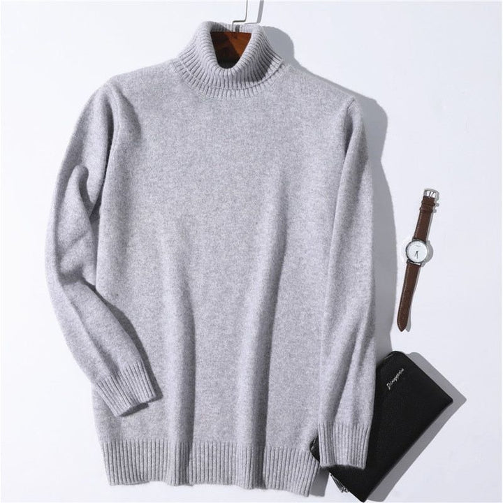 Emil™ | High Collar Cashmere Sweater