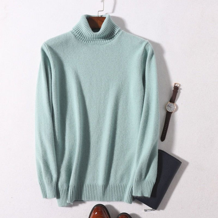 Emil™ | High Collar Cashmere Sweater