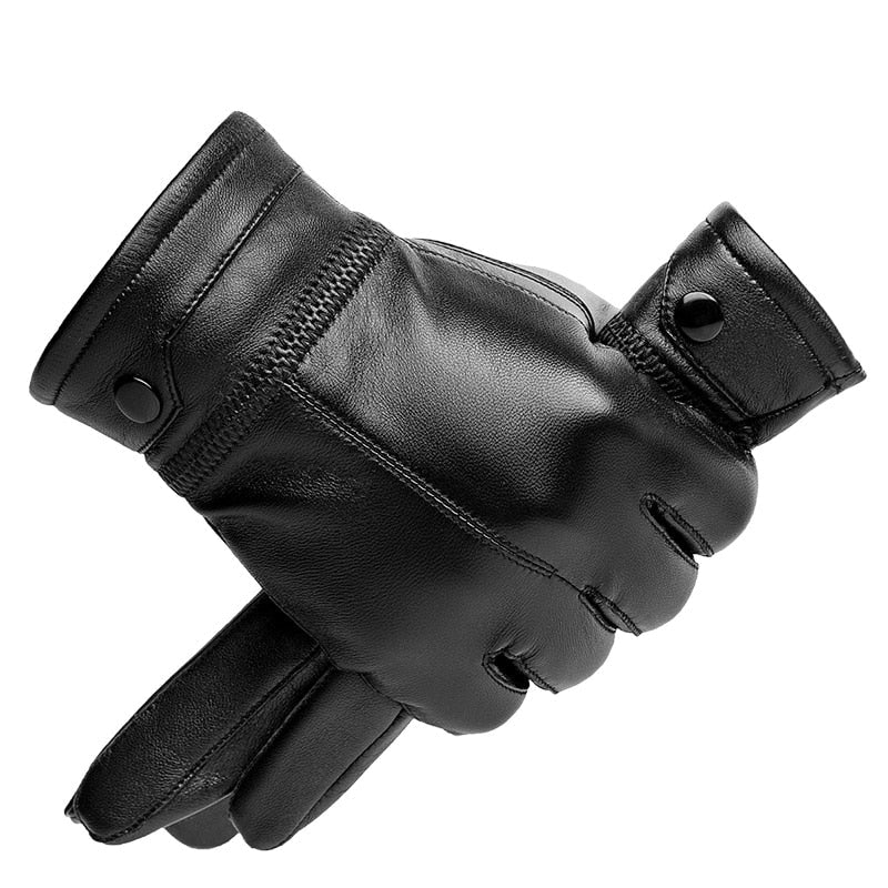 Finn™ | Luxurious Faux Leather Gloves