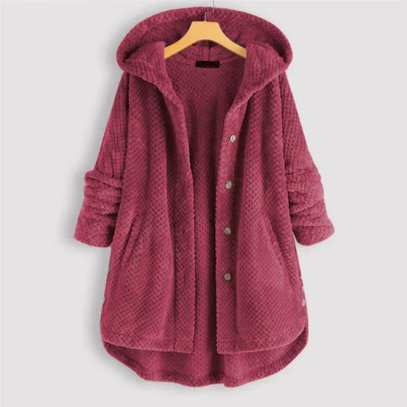 Dana™ - Ribbed Hooded Coat