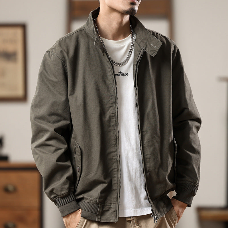 Oliver - Canvas Collared Jacket