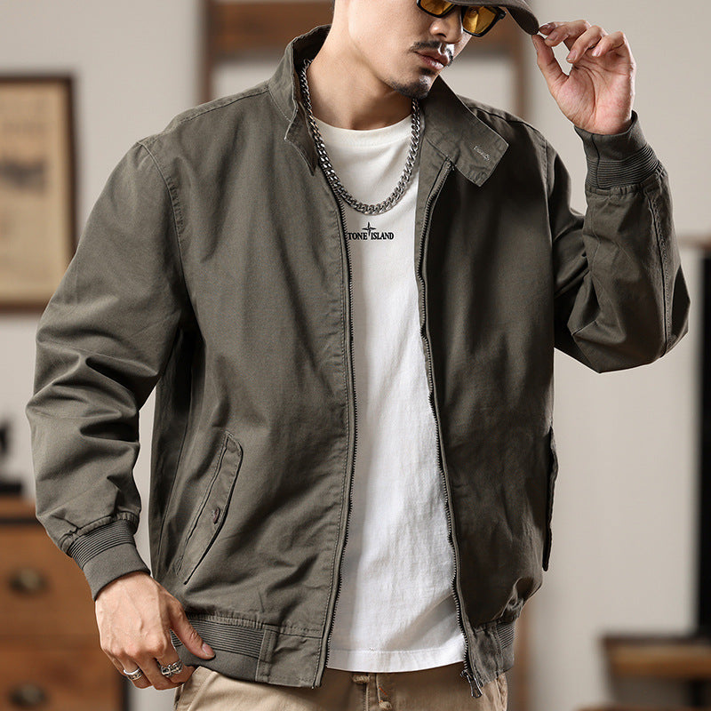 Oliver - Canvas Collared Jacket