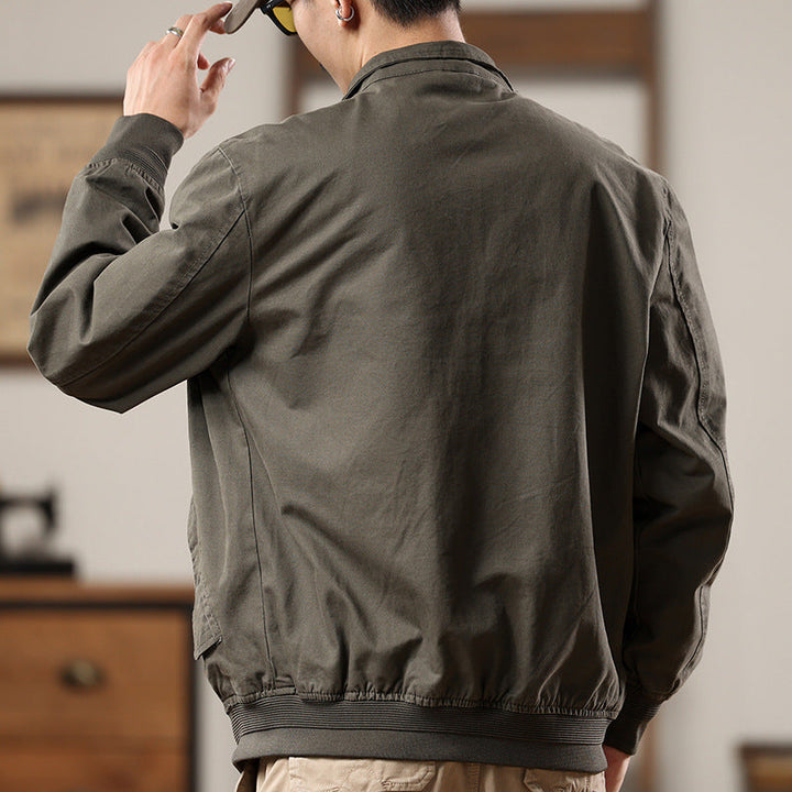 Oliver - Canvas Collared Jacket