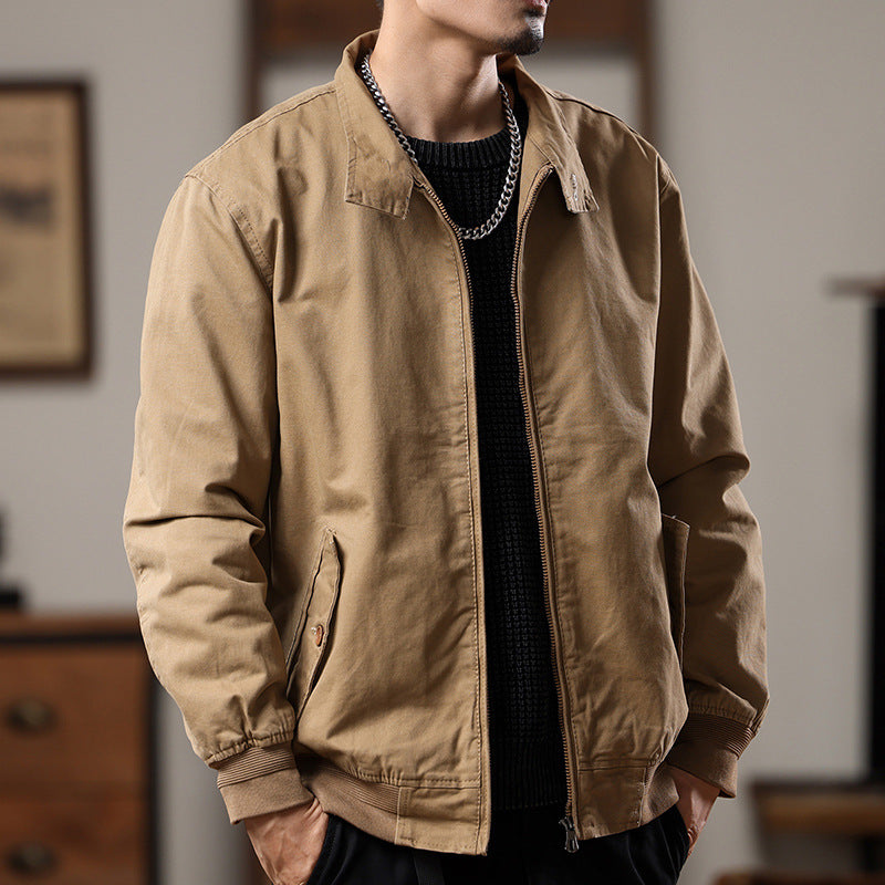 Oliver - Canvas Collared Jacket