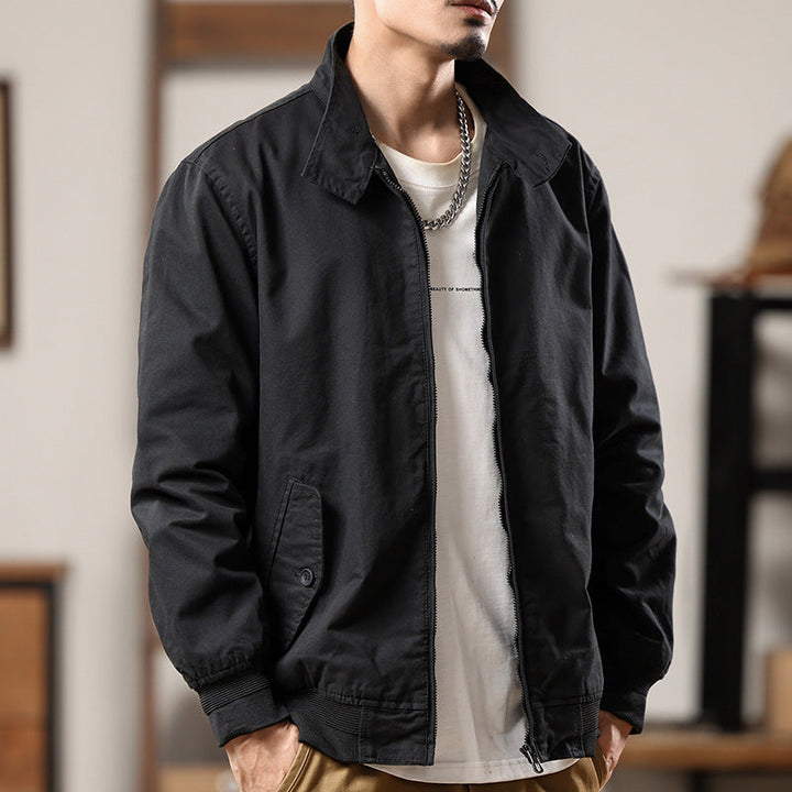 Oliver - Canvas Collared Jacket