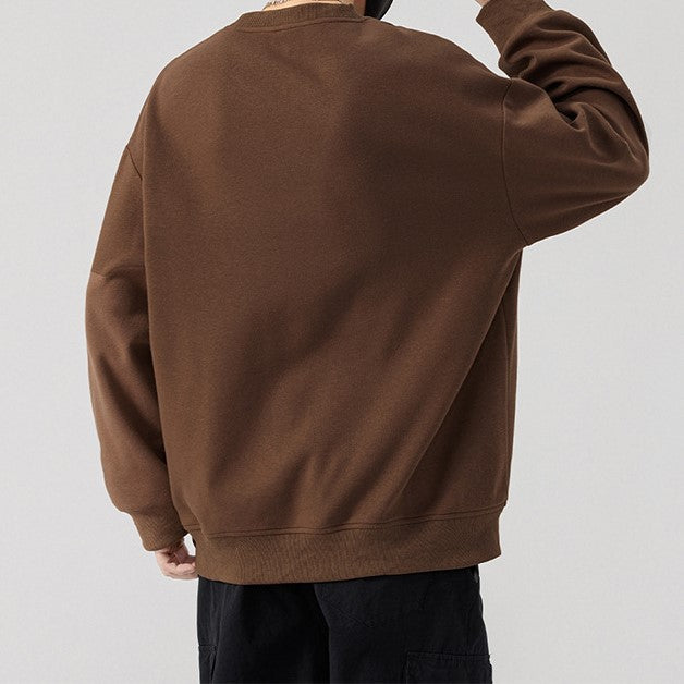 Sable - Pocketed Crew Neck