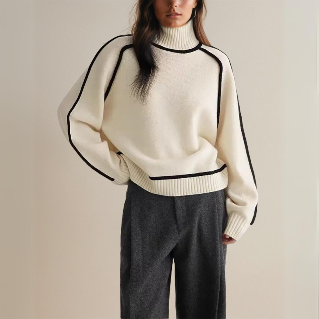 Claire™ - Elegant turtleneck sweater