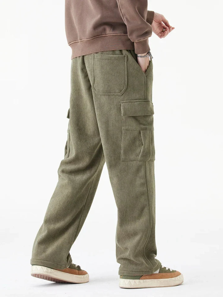 Elliot - Corduroy Cargo Pants