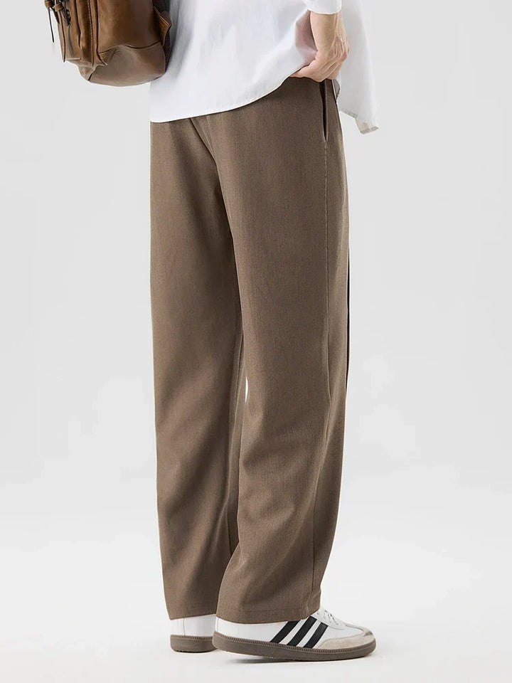 Zachary - Pleated Trousers