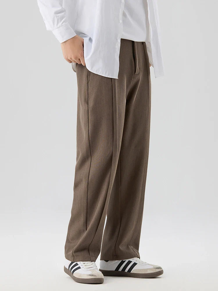 Zachary - Pleated Trousers