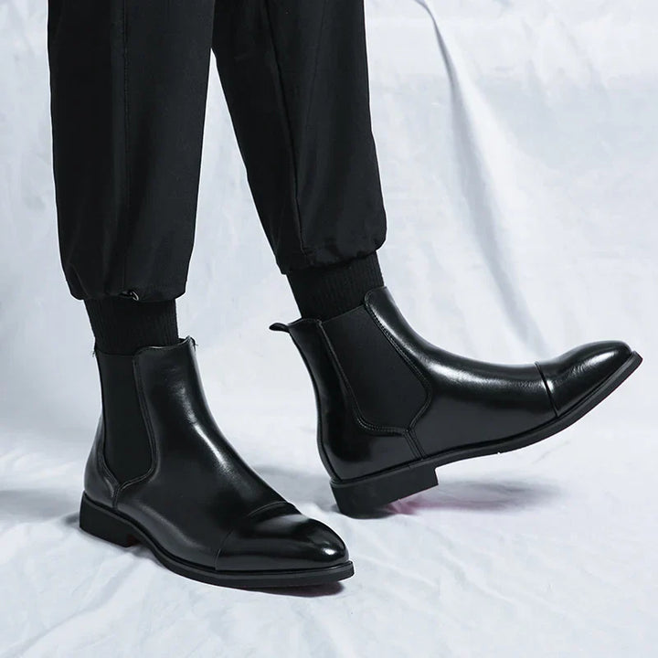 Annibale Carracci™ | Genuine Leather Chelsea Boots