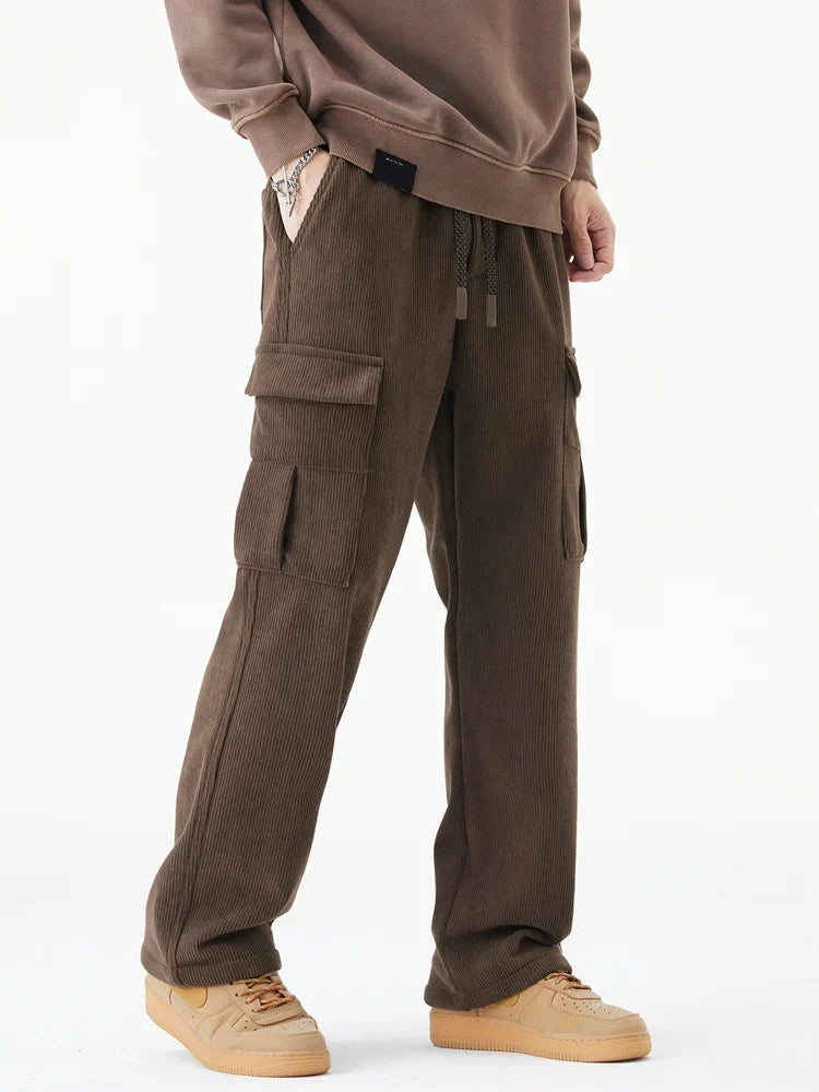 Elliot - Corduroy Cargo Pants