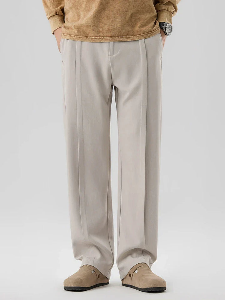 Zachary - Pleated Trousers