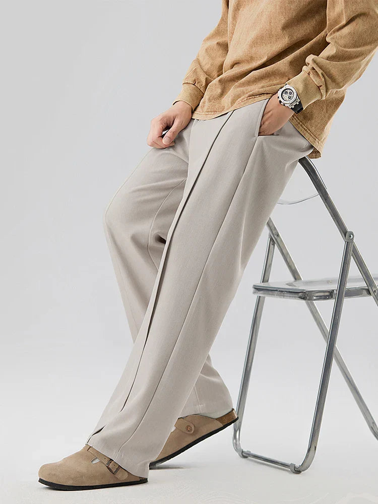 Zachary - Pleated Trousers