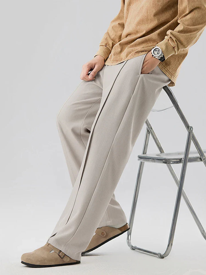 Zachary - Pleated Trousers