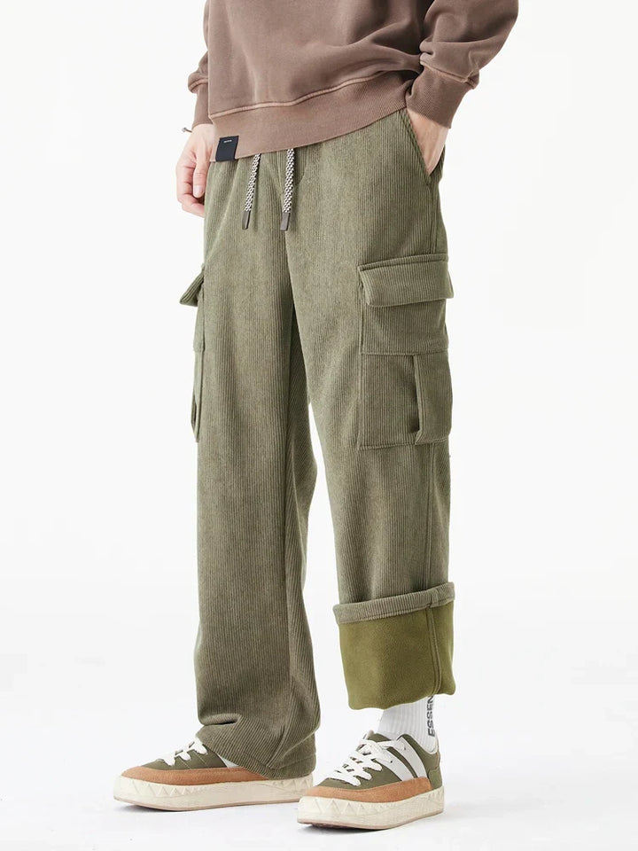 Elliot - Corduroy Cargo Pants