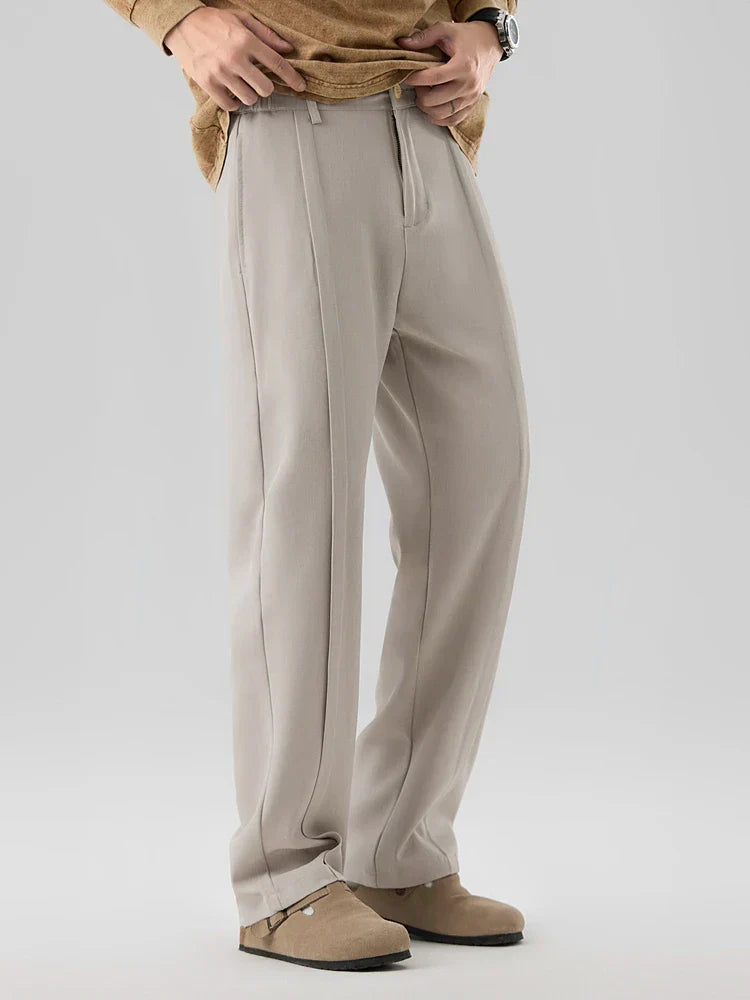 Zachary - Pleated Trousers