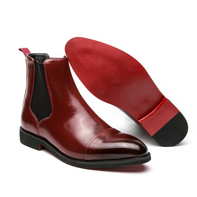 Annibale Carracci™ | Genuine Leather Chelsea Boots