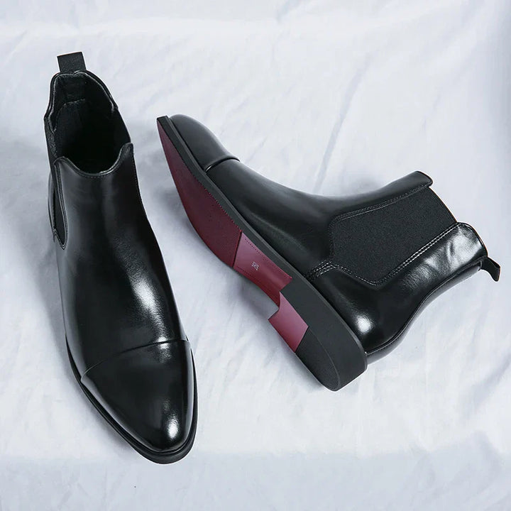 Annibale Carracci™ | Genuine Leather Chelsea Boots