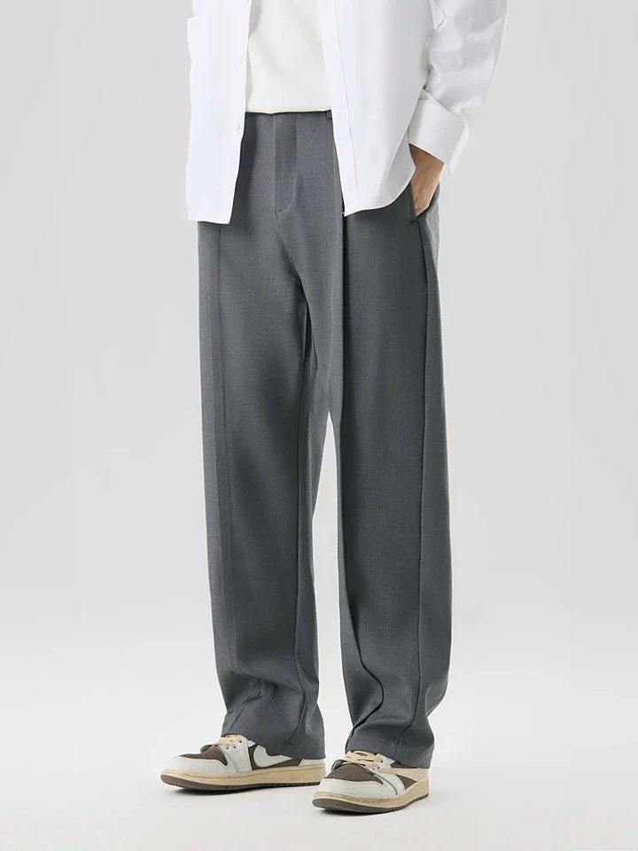 Zachary - Pleated Trousers