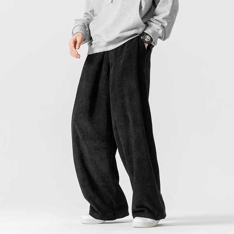 Stanley - Oversized Corduroy Sweatpants