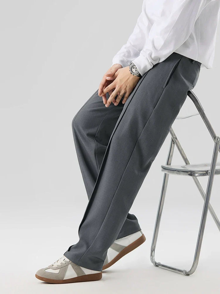 Zachary - Pleated Trousers