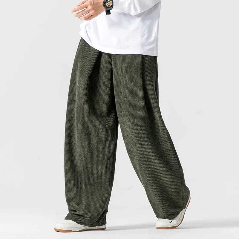 Stanley - Oversized Corduroy Sweatpants