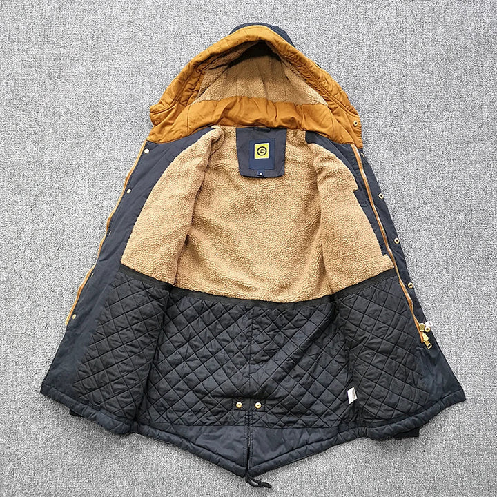 Asher - Nordic Hooded Fleece Jacket