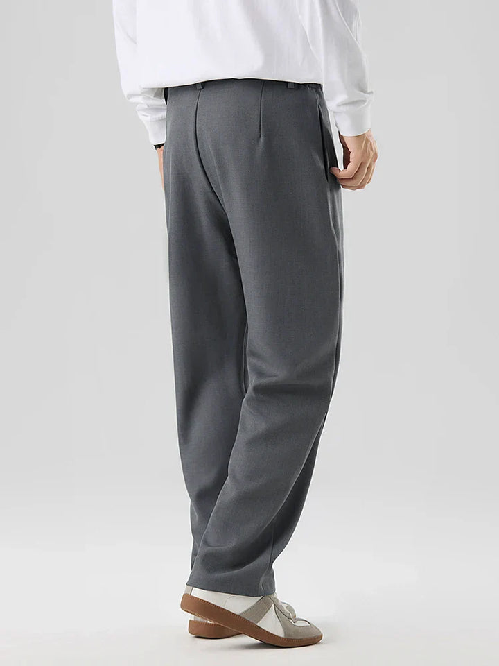 Zachary - Pleated Trousers