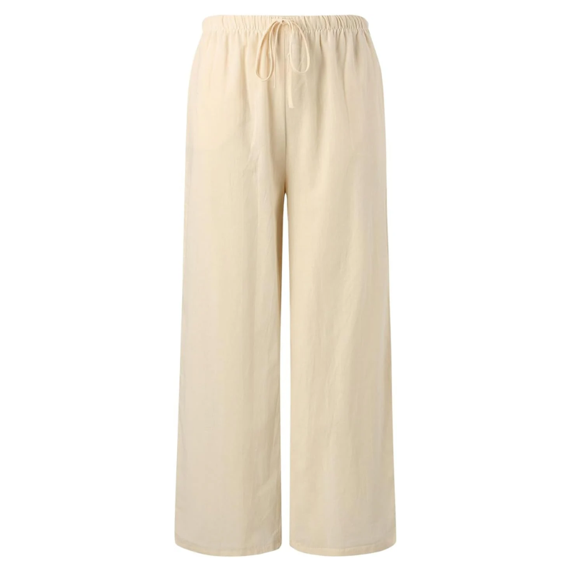 Adeline - Elegant trousers in cotton and linen