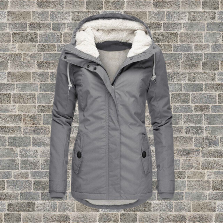 Jenna ™ - Women's Warm Cotton Sherpa Hoodie